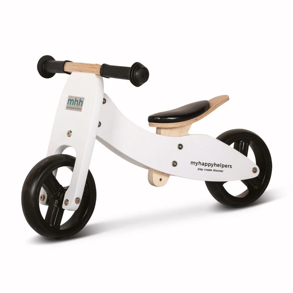 2 in 1 Mini Trike / Balance Bike - Snow White - Image 4