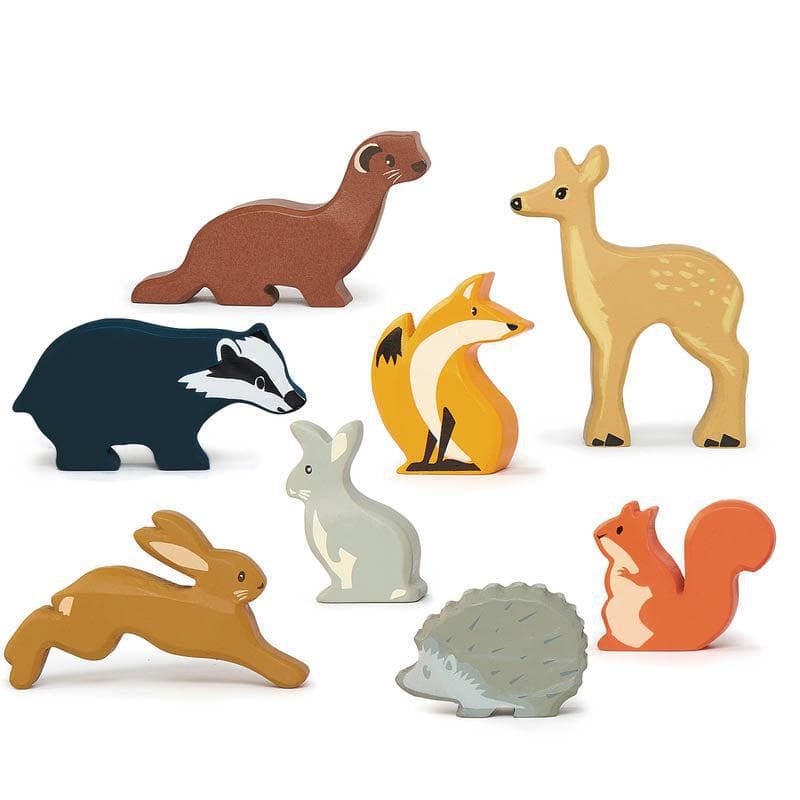 8 Woodland Animals