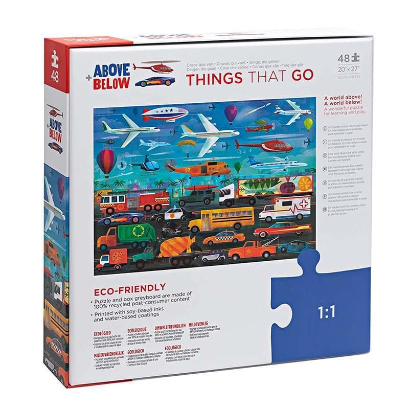 Above & Below - Things That Go - 48pc Puzzle - Image 5