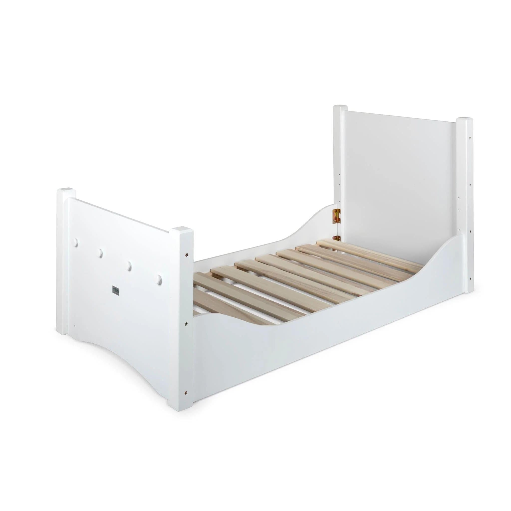 Adjustable Floor Bed - White - Image 4