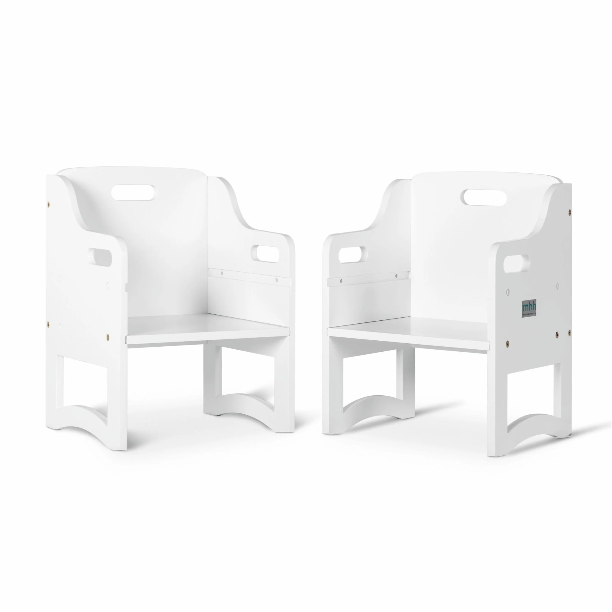 Aspire Table & 2 Chairs - White - Image 2