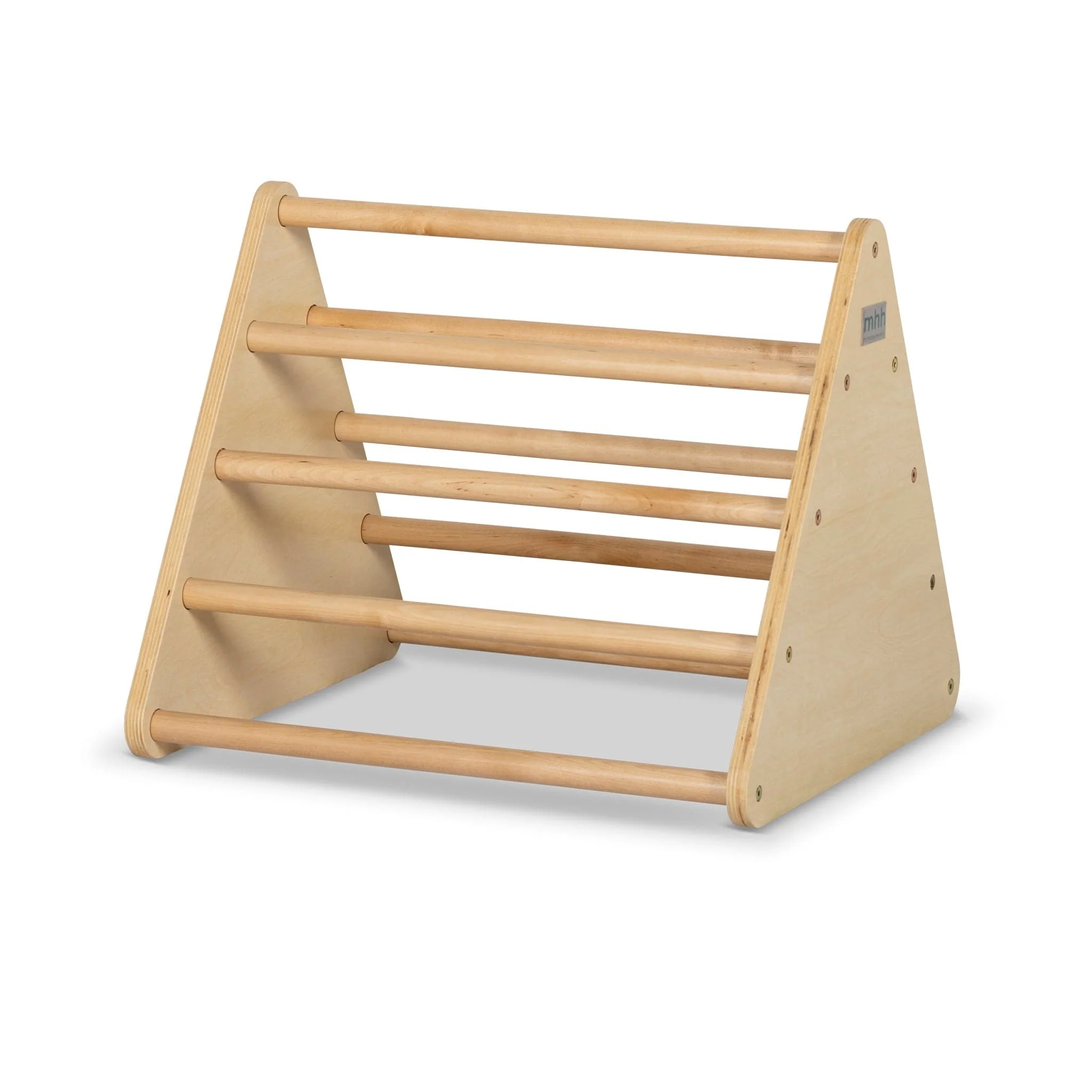 Baby Indoor Pikler Play Set - Varnished Ball Run - Image 4