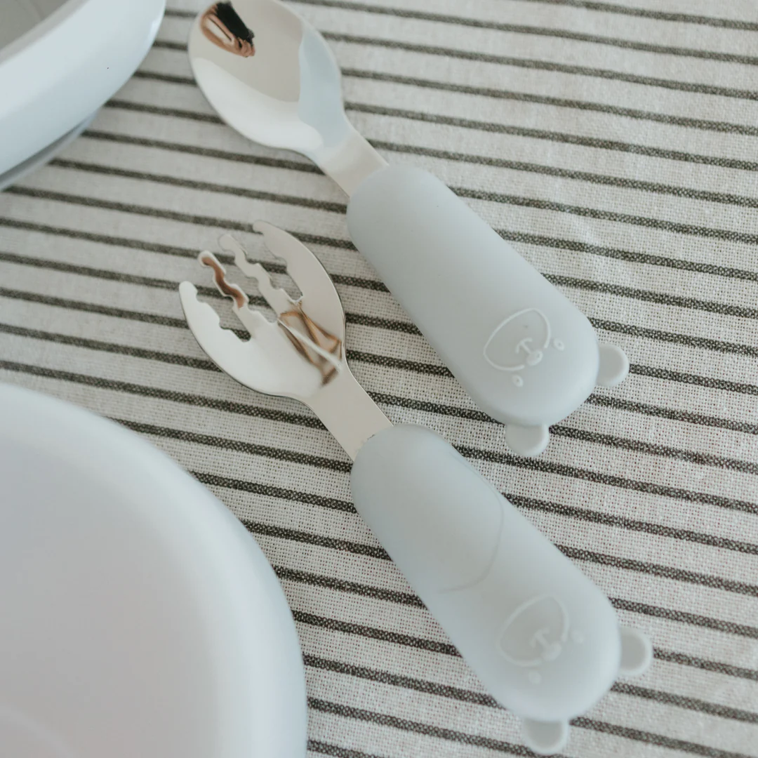 Bear Shaped Dinner Set Storm Grey - Image 5