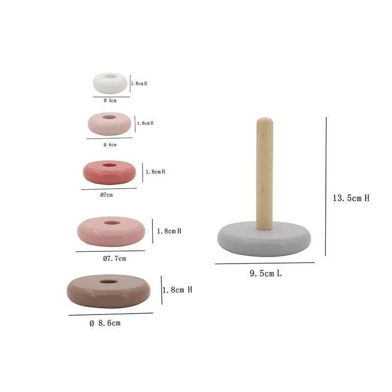 Calm and Breezy Stacking Tower - Marina - Image 3