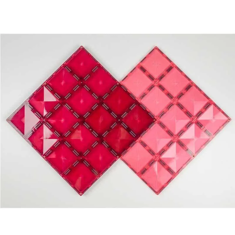 Connetix 2 Piece Base Plate - Pink & Berry Pack - Image 4