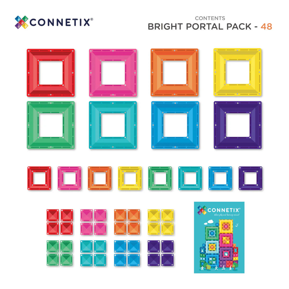 Connetix Bright Portal Pack 48 pc - Image 8