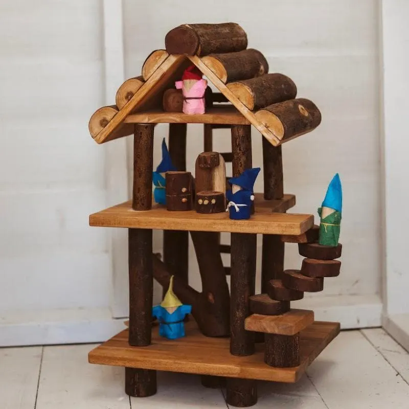 Cottage Wooden Doll House - Image 3