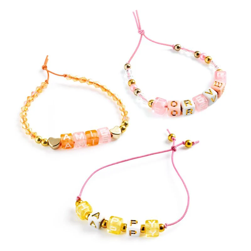 Gold Alphabet Beads - Image 3