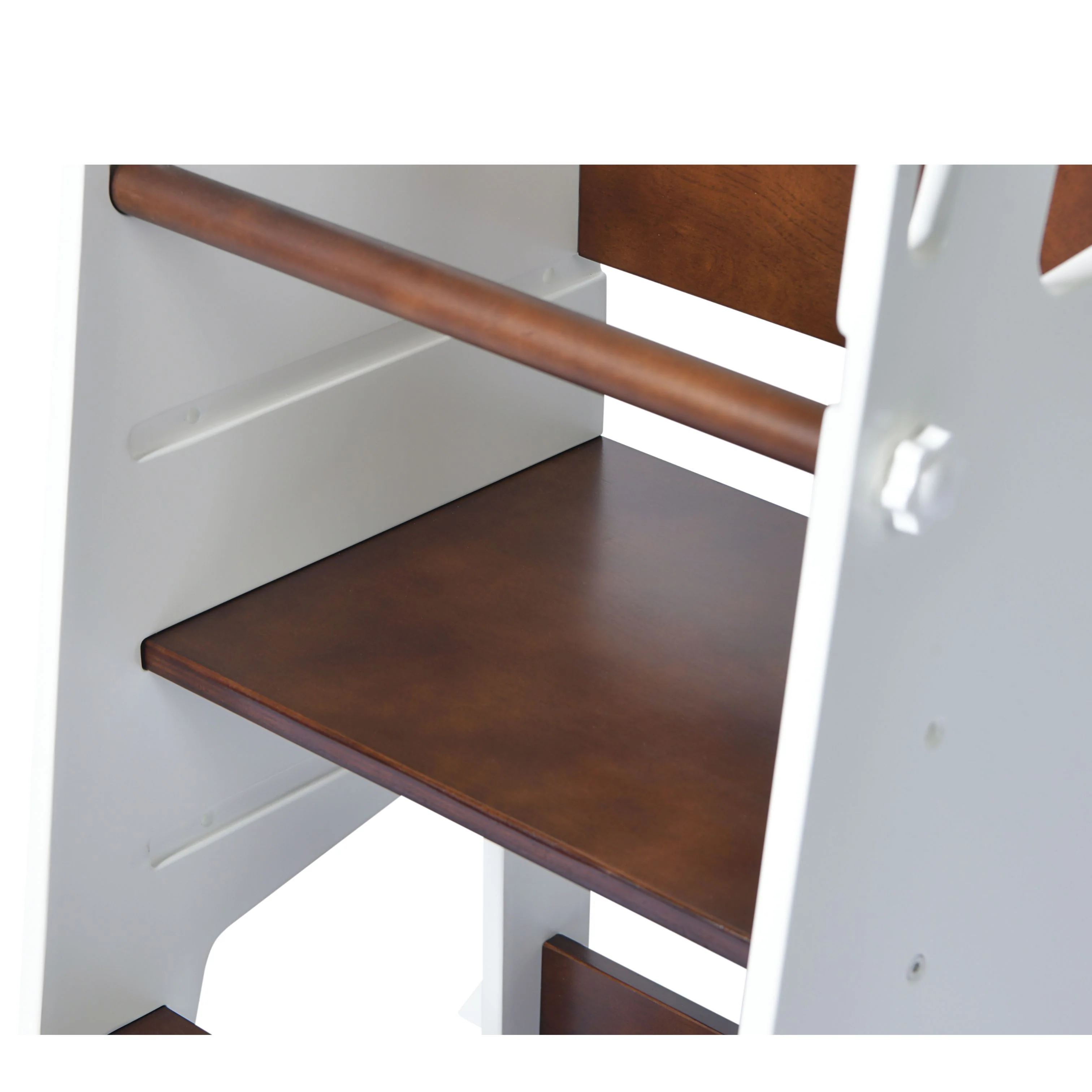 Little Risers Learning Tower - White Walnut - Image 4