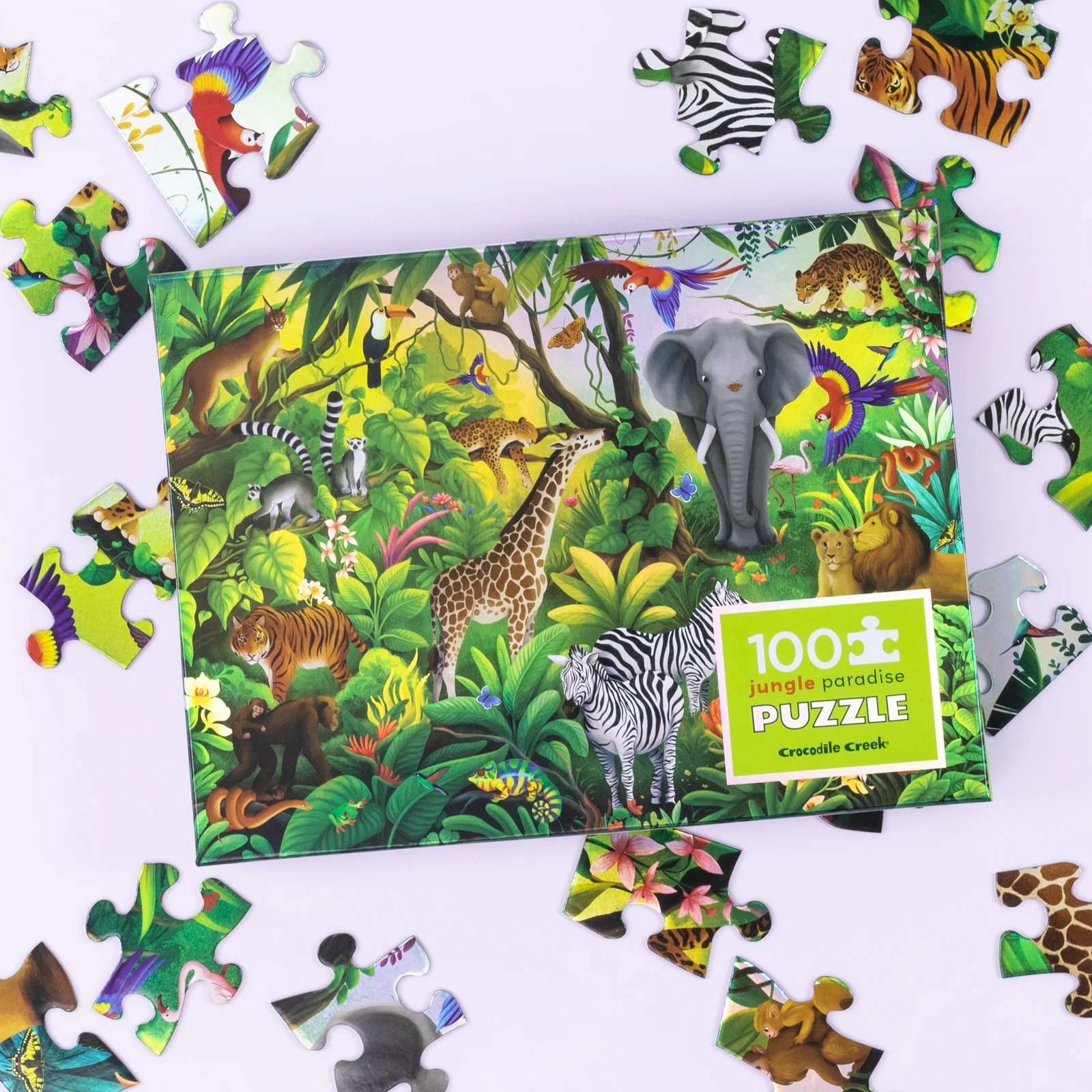 Holographic Puzzle 100 pc - Jungle Paradise - Image 6