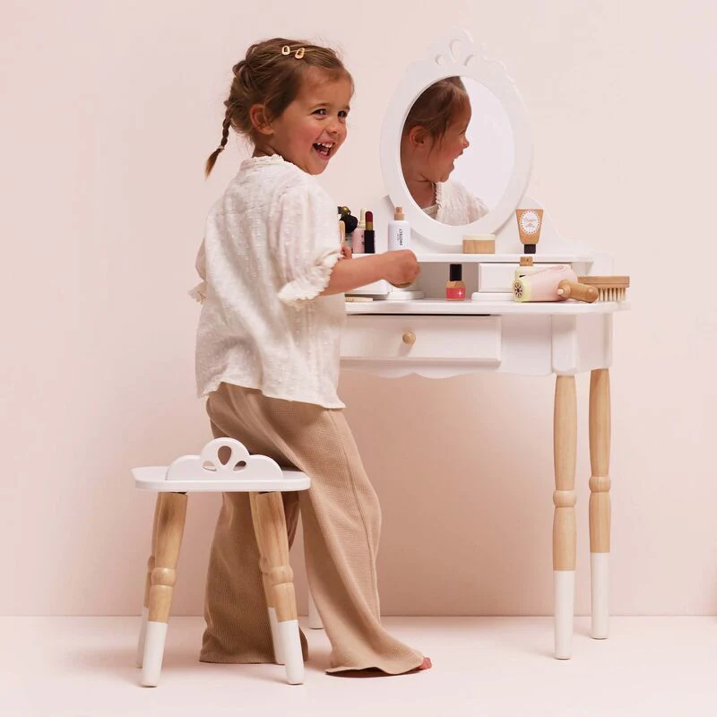 Dressing-up Vanity Table & Stool - Image 2