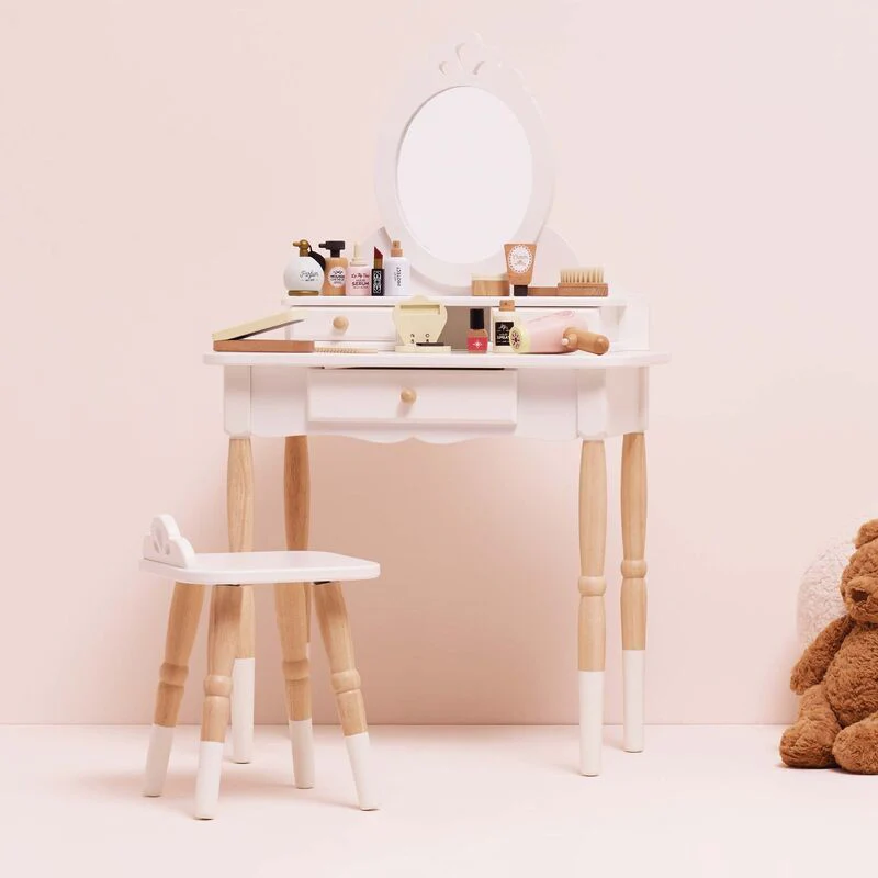 Dressing-up Vanity Table & Stool - Image 4