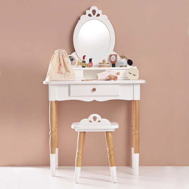 Dressing-up Vanity Table & Stool - Image 5