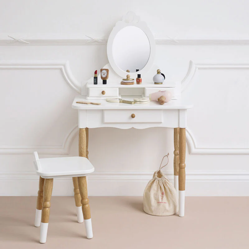 Dressing-up Vanity Table & Stool - Image 7