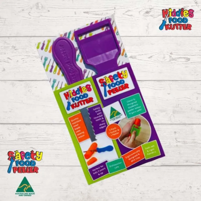 Kiddies Kutter and Safety Food Peeler Twin Pack - Image 10