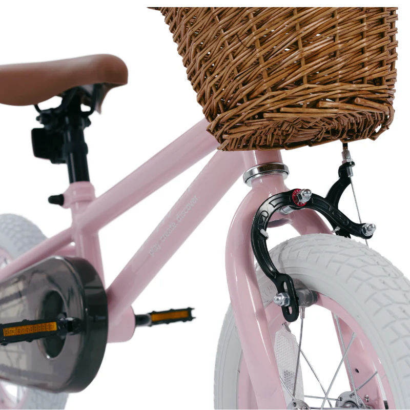 Kids Classic Steel Bike - Rose Pink - Image 8