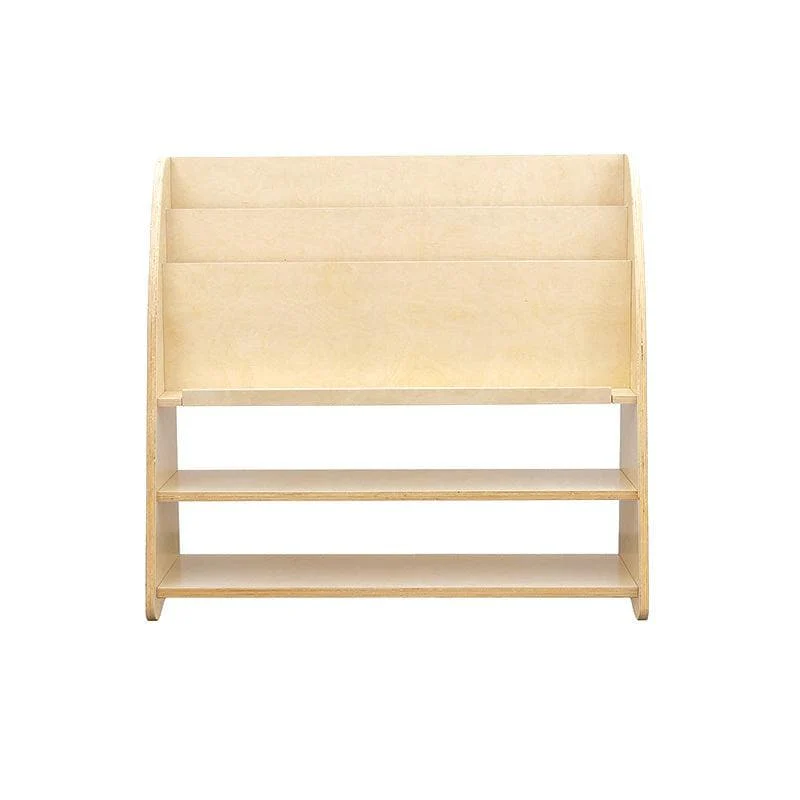 Montessori 2:1 Bookshelf - Varnished Birch - Image 5