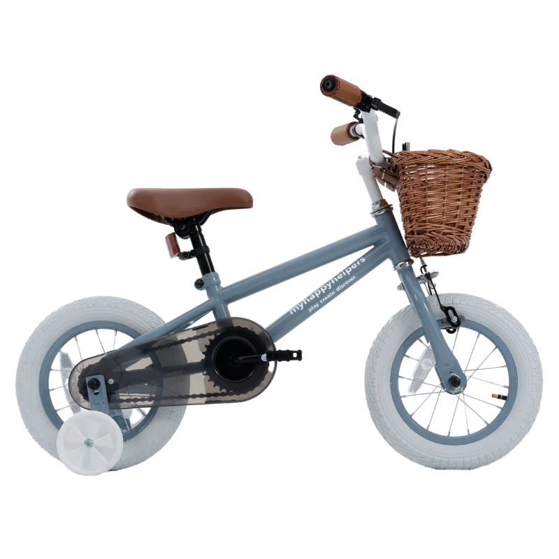 Kids Classic Steel Bike - Slate Blue - Image 11