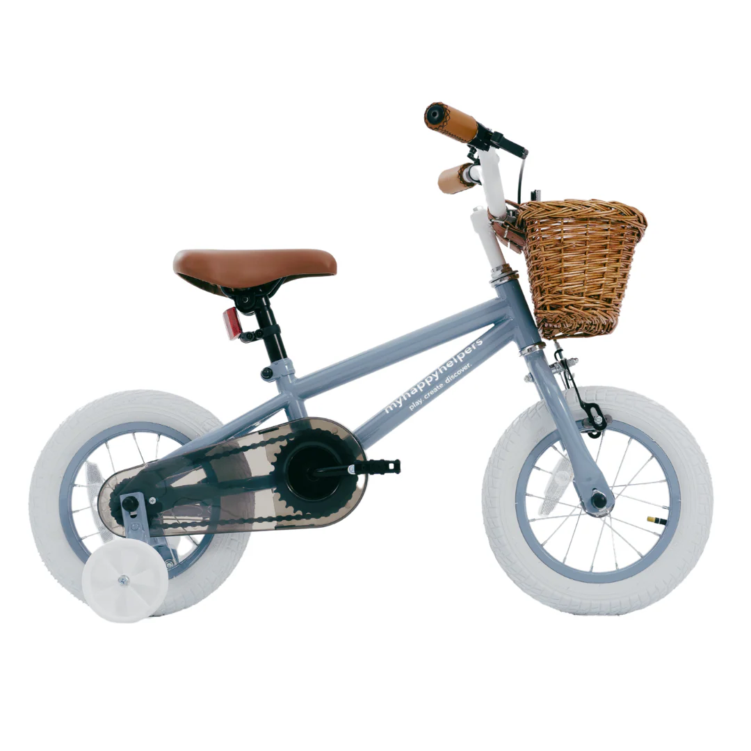 Kids Classic Steel Bike - Slate Blue - Image 3