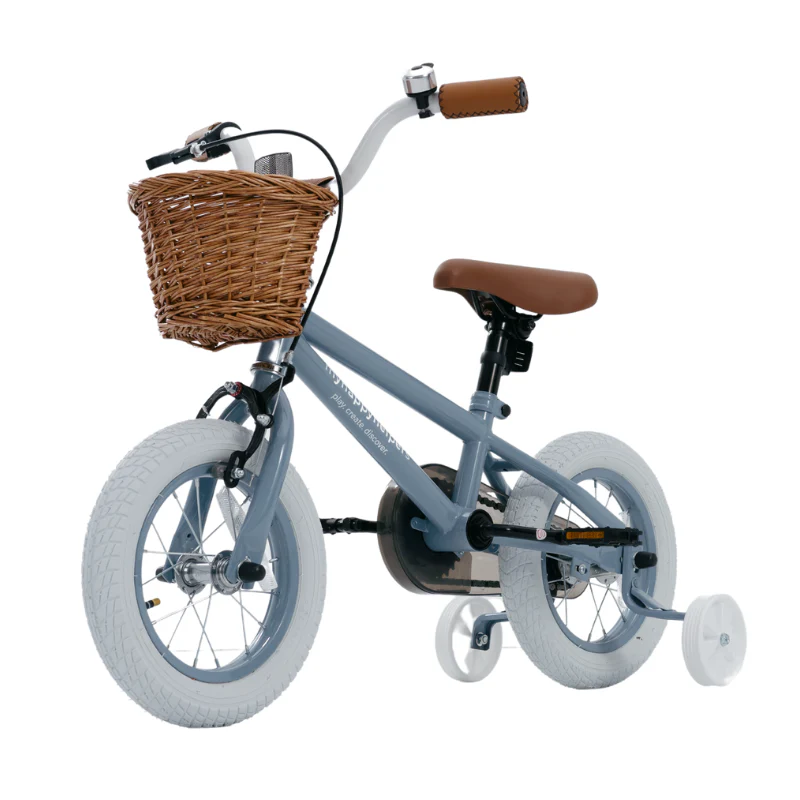 Kids Classic Steel Bike - Slate Blue - Image 4