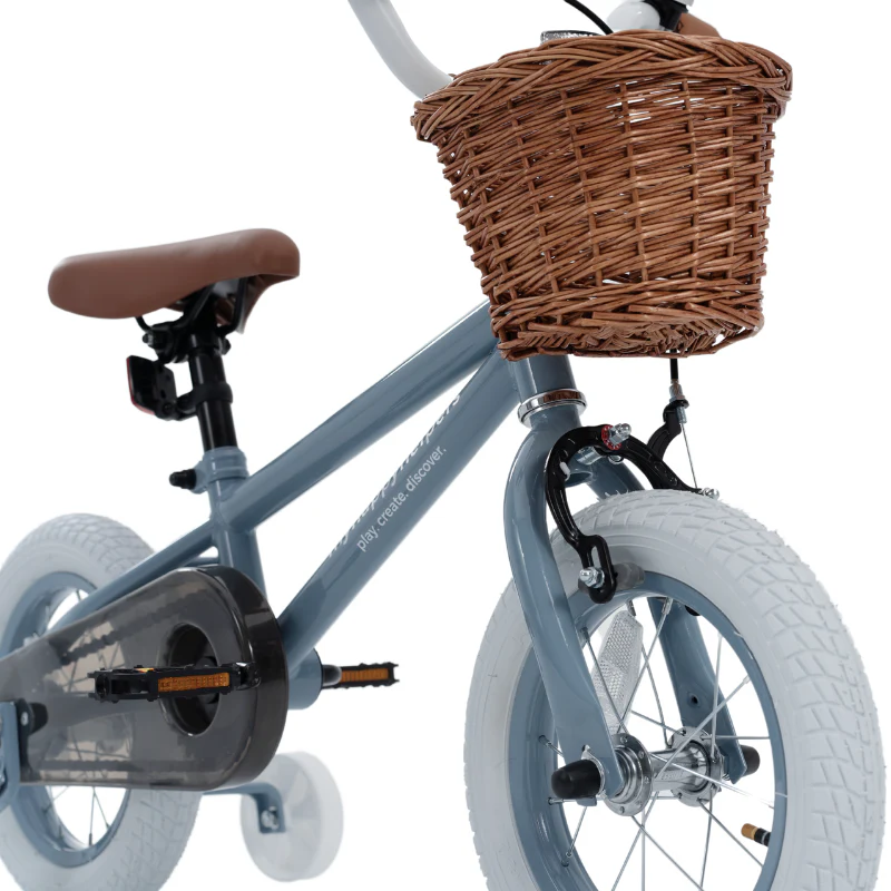 Kids Classic Steel Bike - Slate Blue - Image 5