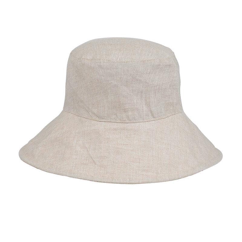 Ladies Reversible Sun Hat - Heather/Flax - Image 4
