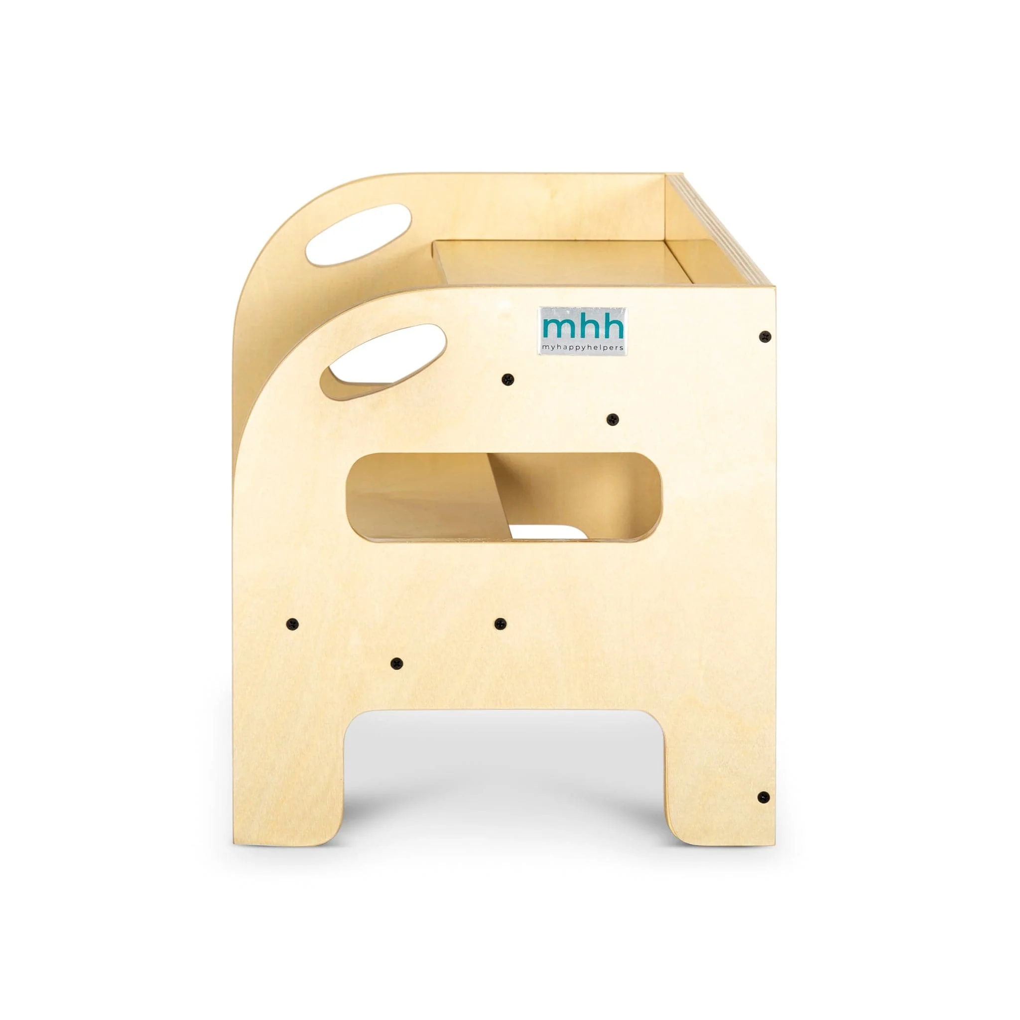 Little Helpers Double Step Stool - Varnish - Image 2