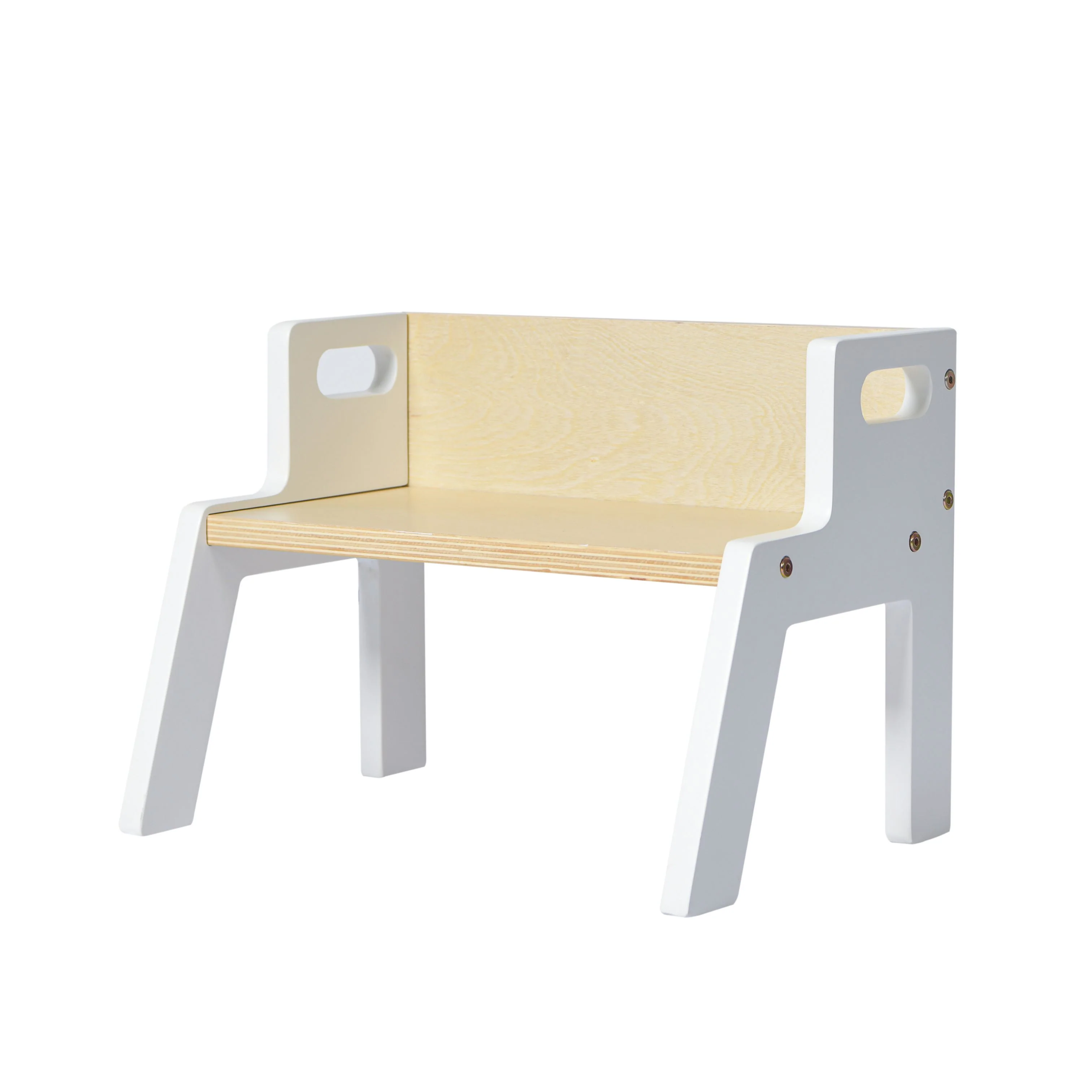 MHH Learning Tower & Step Stool - White Varnish - Image 2
