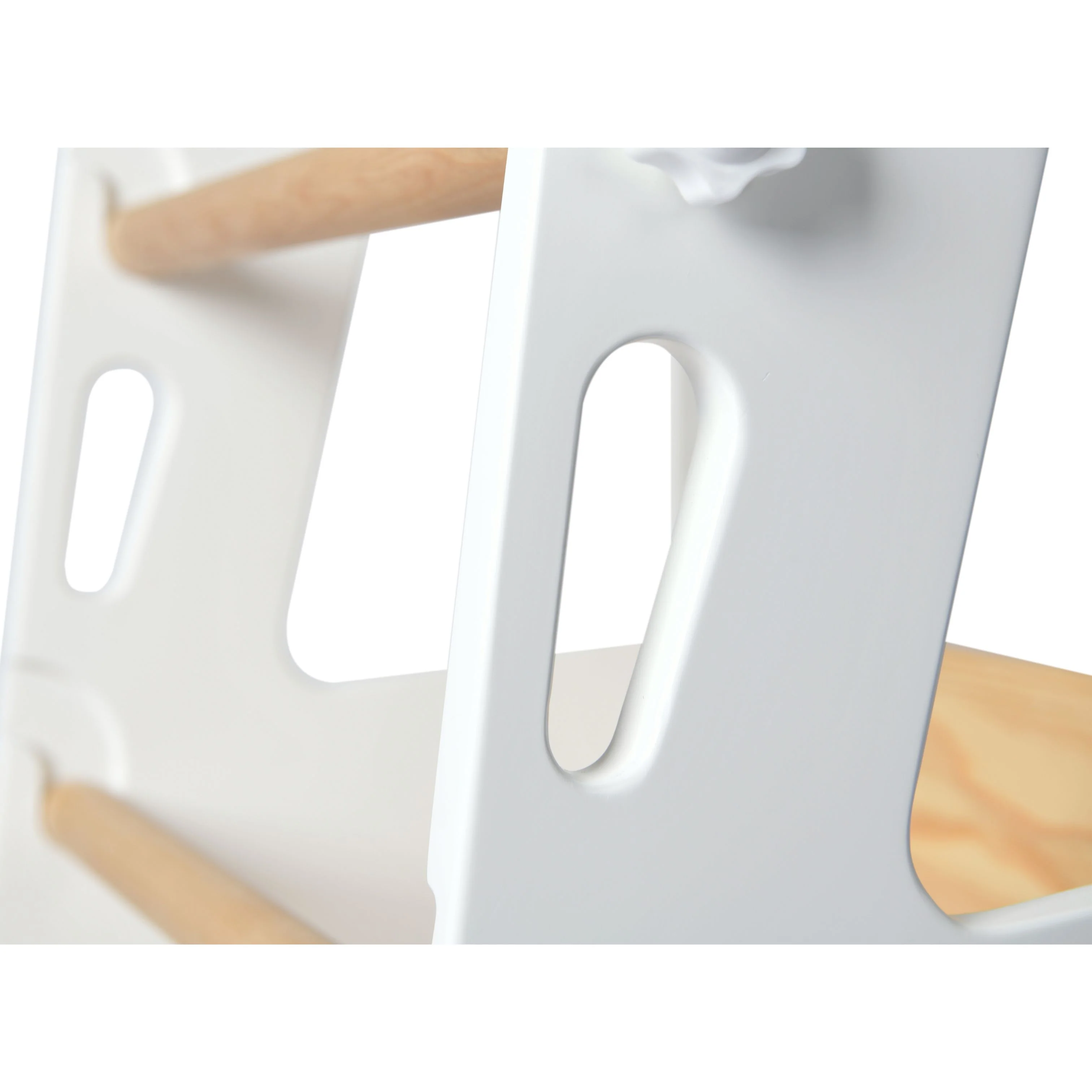Little Risers Learning Tower - White and Pine - Image 7