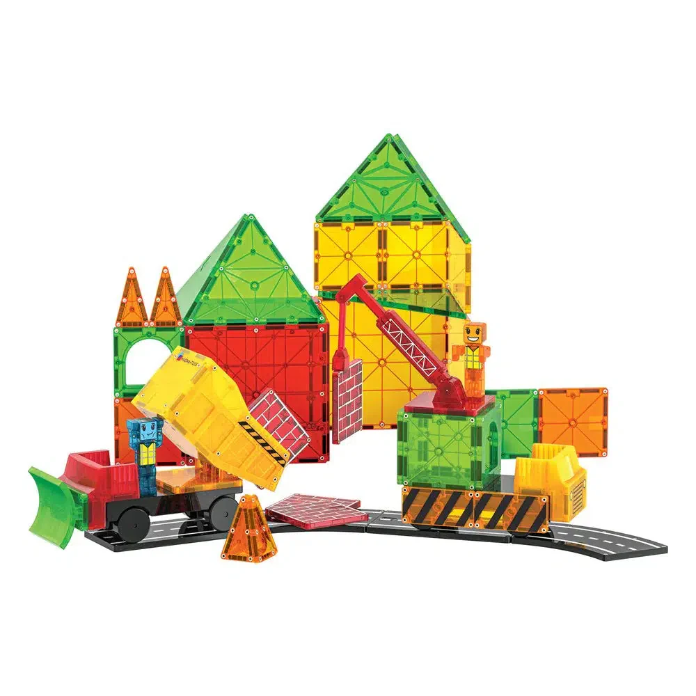 MAGNA-TILES® Builder XL 50-Piece Magnetic Construction Set - Image 2