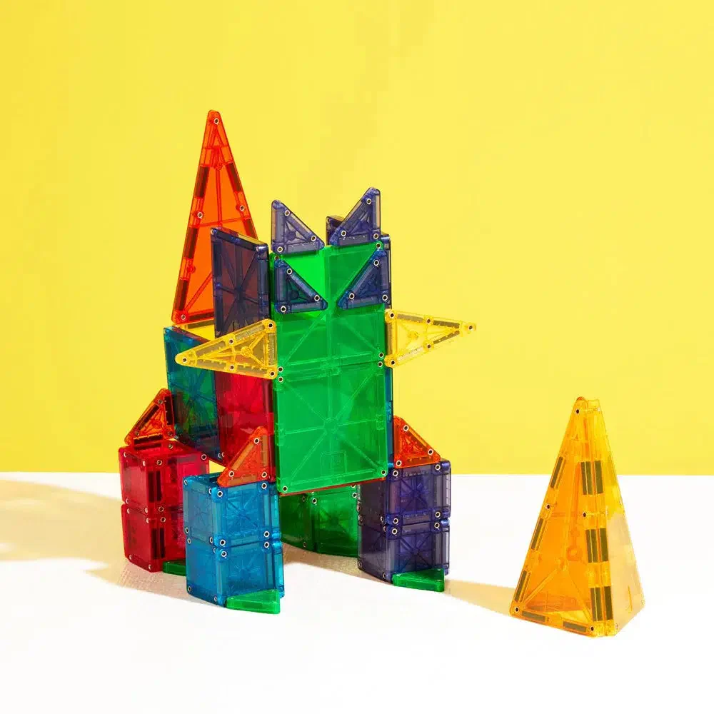MAGNA-TILES® Combo 62-Piece Magnetic Construction Set - Image 2