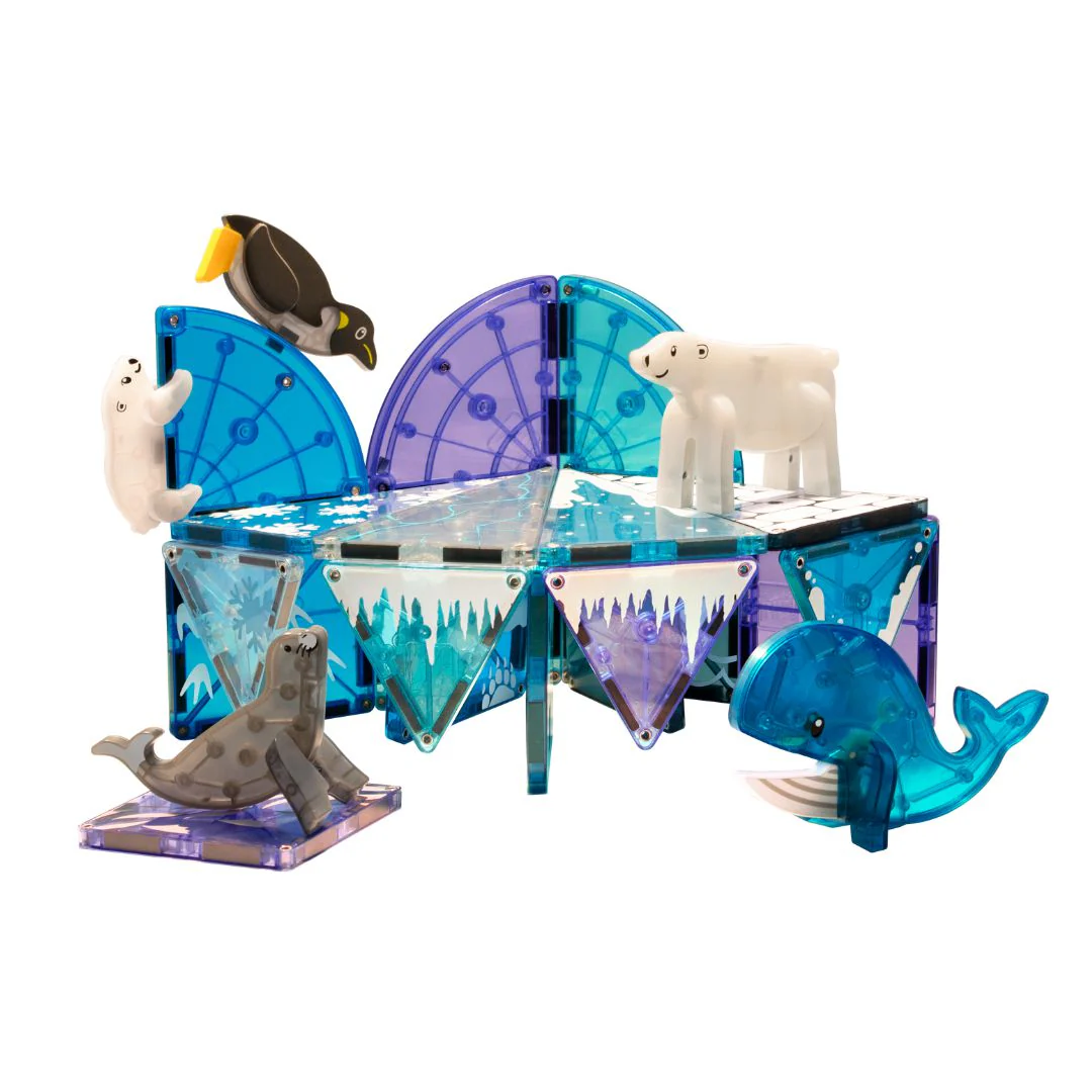 MAGNA-TILES - Arctic animals - 25 piece set - Image 3