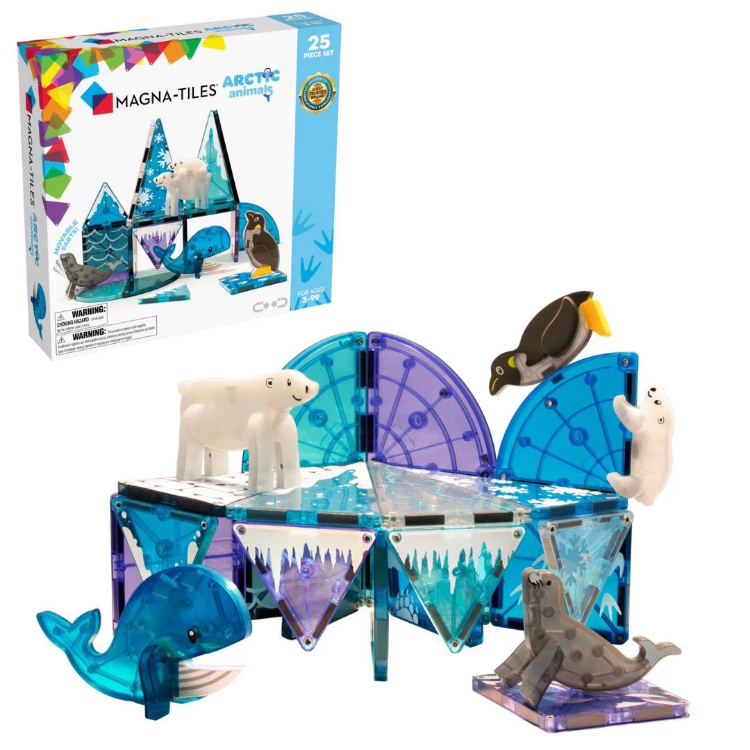 MAGNA-TILES - Arctic animals - 25 piece set - Image 4
