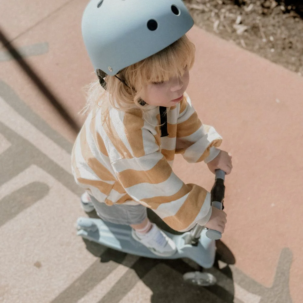 MHH 3 Wheel Folding Scooter - Slate Blue - Image 10