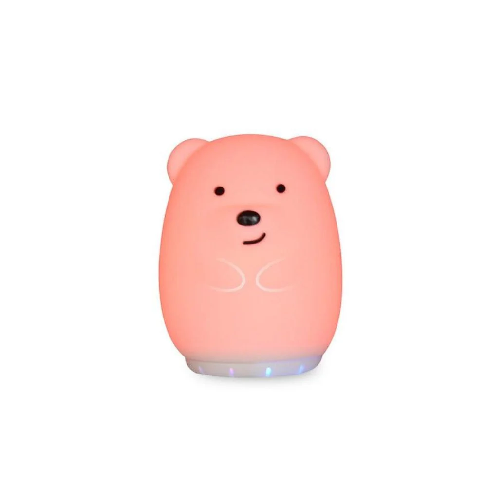 Slumber Friends Rechargeable Bluetooth Night Light - Bear - Image 3