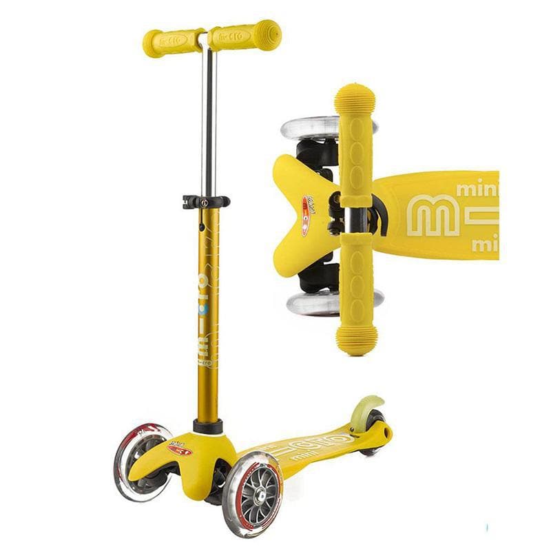 Micro Mini Deluxe Scooter - Yellow - Image 2