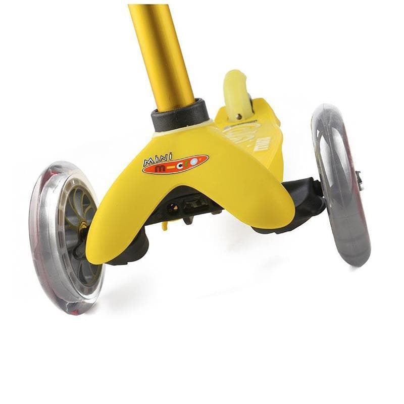 Micro Mini Deluxe Scooter - Yellow - Image 3