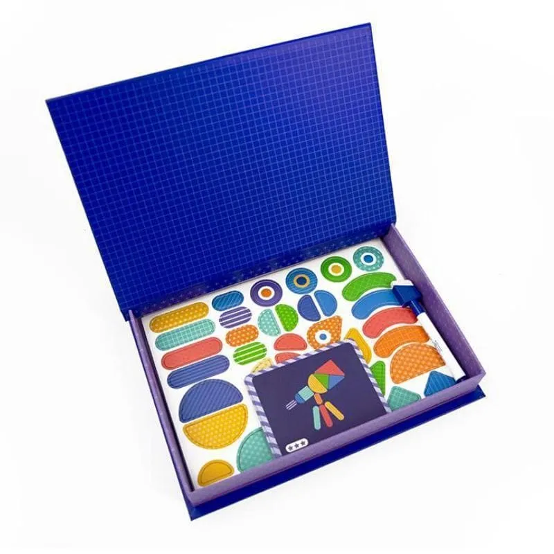 Mier Edu Magnetic Art Case - Shapes - Image 3