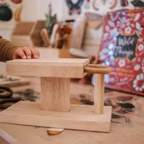Wooden Montessori Rings Activity - Image 3