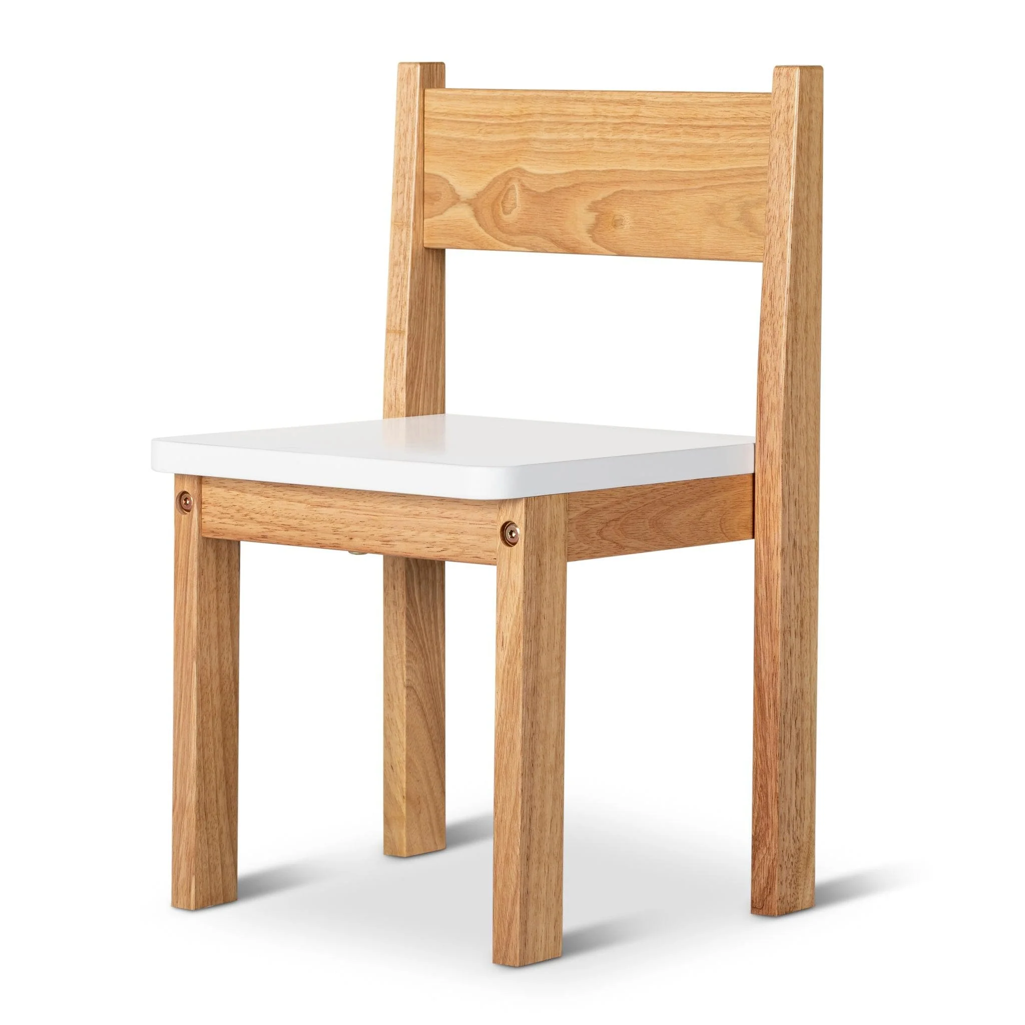 My Monti Study Table Set - White and Varnish - Image 2