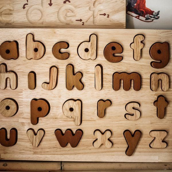Natural Lower Case Letter Puzzle - Image 2