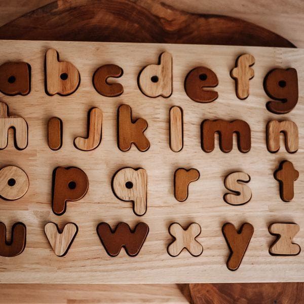 Natural Lower Case Letter Puzzle - Image 3