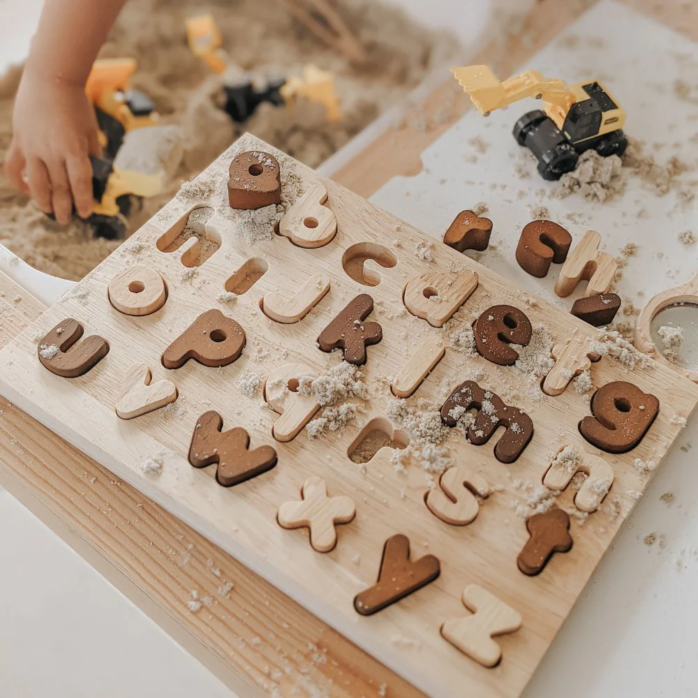 Natural Lower Case Letter Puzzle - Image 5