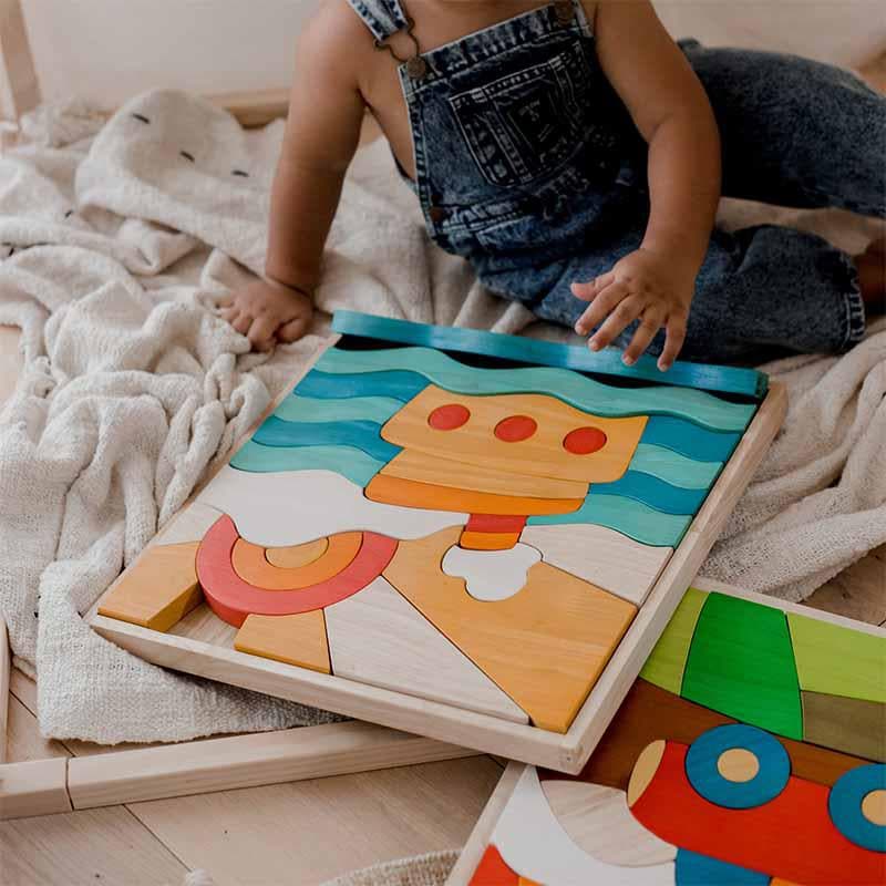 Ocean & Ship Puzzle & Play Set - Image 2