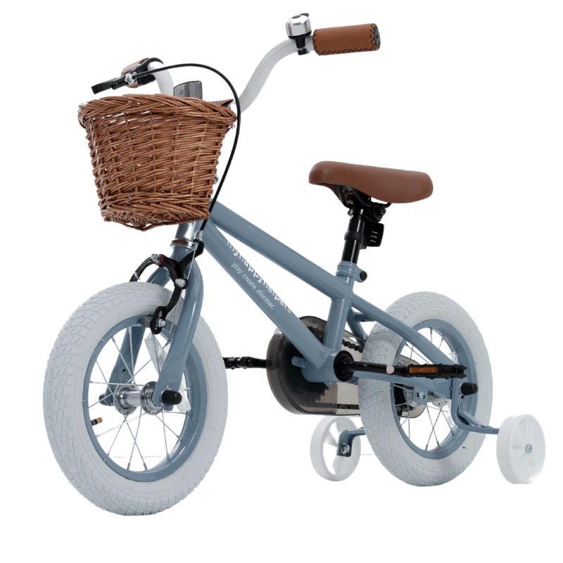 Pedal and Ride Steel Bike Bundle - Slate Blue - Image 9