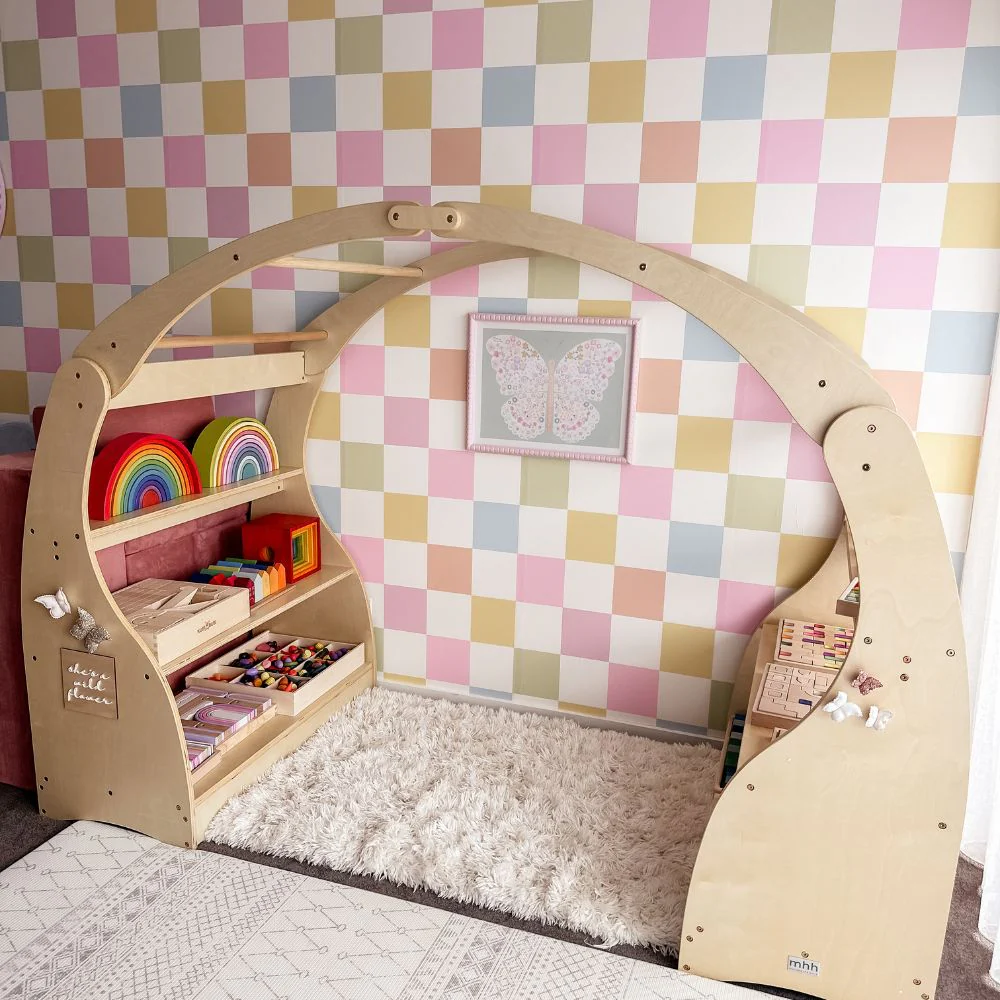 Wanderlust Waldorf Play Stand Full - Varnished Mid March Pre Order - Image 2