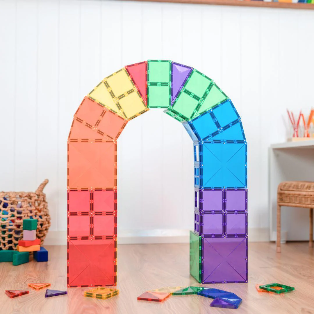 Connetix Rainbow Starter pack 60pc - Image 3