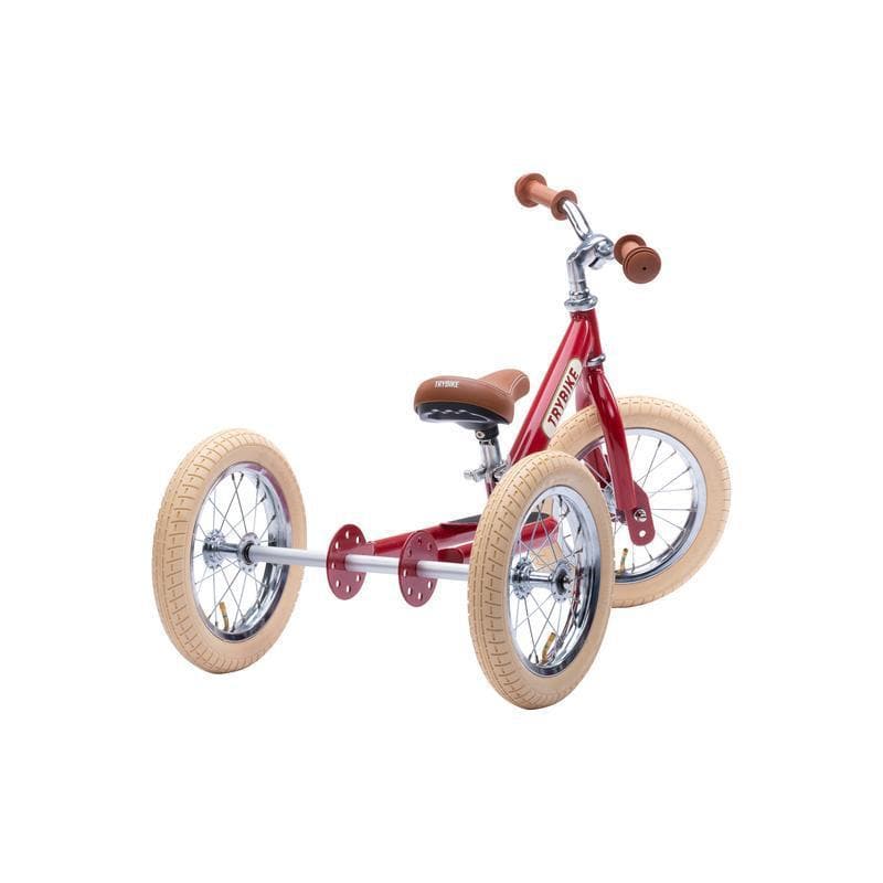 Matte Red Vintage Trybike - Image 3