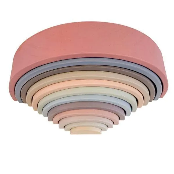 Harmony Wooden Rainbow Stacker - Image 2