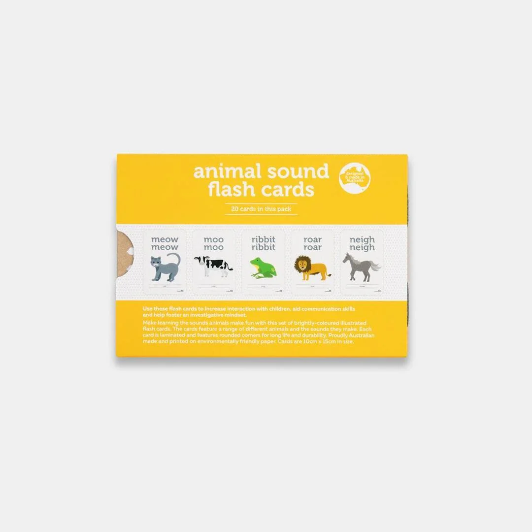 Two Little Ducklings Animal Sounds Flash Cards - Image 3